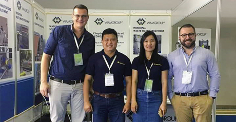 WAMGROUP at VietWater in Ho Chi Minh City, Vietnam