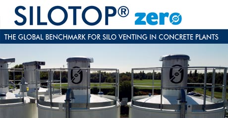 SILOTOP® ZERO by WAM® for safe and efficient silo venting in concrete batching plants